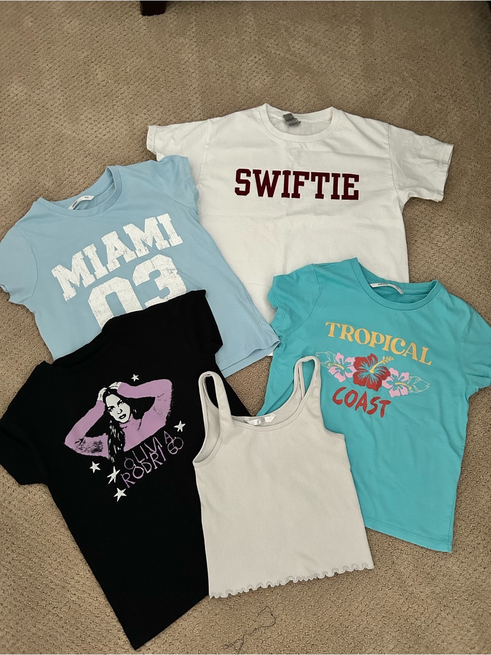 Girls tops size 7-8 and 10-12